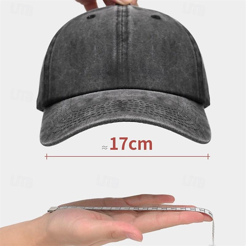 Dam Hatt Basebollkeps Bärbar Solskydd Andningsfunktion Gata Dagligen Helgen Ren färg Ren färg 2025 - $8.49 –P6