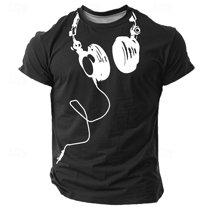 Hombre Graphic Dirección Camiseta Camiseta Impresión 3D Cuello Barco Camisa Moda Diario Sencillo Deporte Festivos Vacaciones Bleu Ciel Negro Blanco Verano Primavera Ropa S M L XL XXL XXXL 2025 - $17.99 -P6