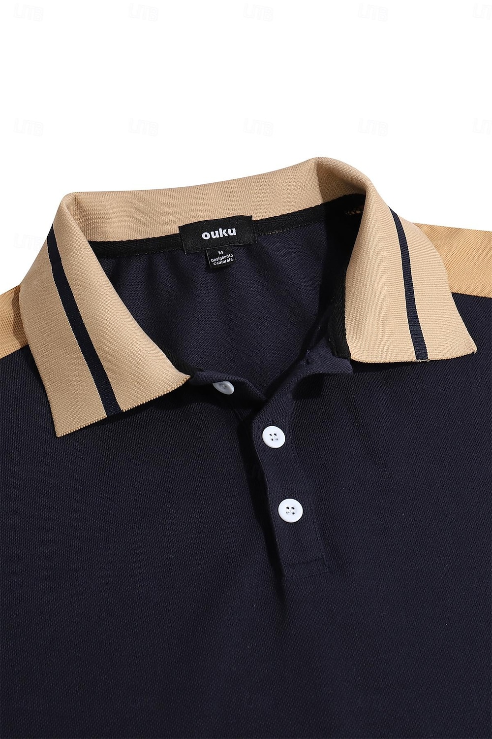Férfi Button Up Polos Golfing Hétköznapi Szabadság Hajtóka Rövid ujjú Divat Alap Színes Kollázs Hímzett Nyár Normál Bor Fekete Sötétkék Lóhere Világoskék Szürke Button Up Polos 2025 - $18.99 –P4