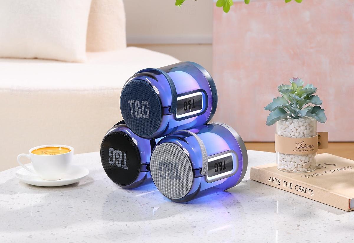 T&G TG376 Ηχείο Bluetooth Bluetooth Φωτιστικό LED Μίνι Στερεοφωνικός ήχος Ομιλητής Για PC Φορητός Υπολογιστής Κινητό Τηλέφωνο 2025 - $57.99 –P4
