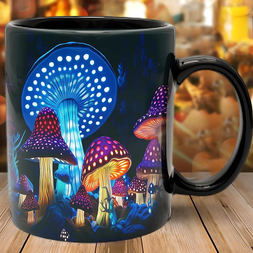 sieni fantasiamuki - trippy sumuinen luontomuotoilu, täydellinen lahja luonnon ystäville ja fantasiaharrastajille 2025 - $15.49 –P11