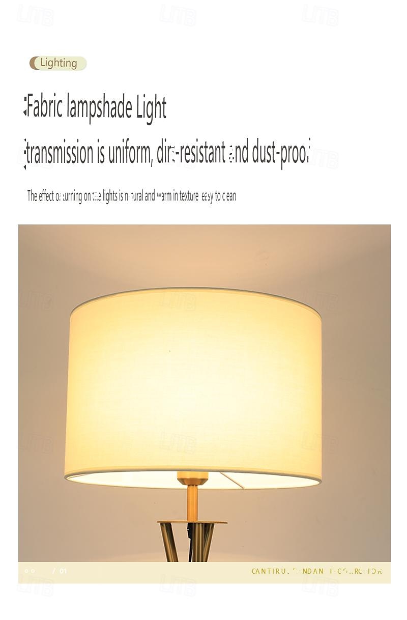 Stojací lampa Moderní soudobé / Nordický styl Pro studovna či kancelář / Vevnitř Kov 220 v / 110 v Bílá 2025 - $265.49 –P4