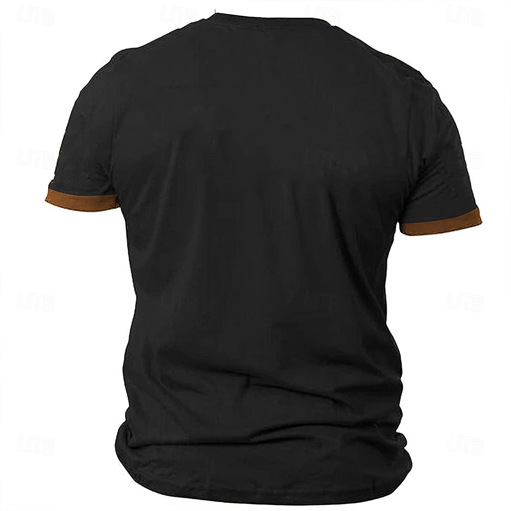 Per uomo Grafico Nave Bussola Maglietta maglietta Stampa 3D Girocollo Camicia Moda Athleisure Stile da Strada Streetwear Quotidiano Nero Marrone Estate Primavera Abbigliamento S M L XL XXL XXXL del 2025 a $21.99 –P1