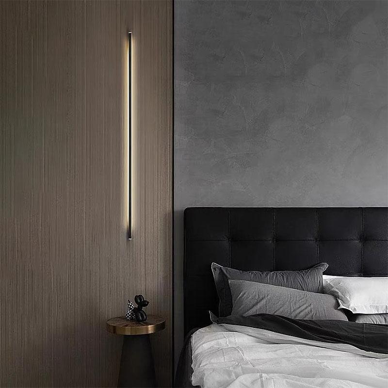 LED Bedside Wall Lamp Modern Long Strip Wall Light Indoor Acrylic Decoration Wall Sconce Background Linear Wall Mounted Lamp for Bedroom Living Room Study Corridor Dining Room 110-240V 2026 - $72.99 –P9