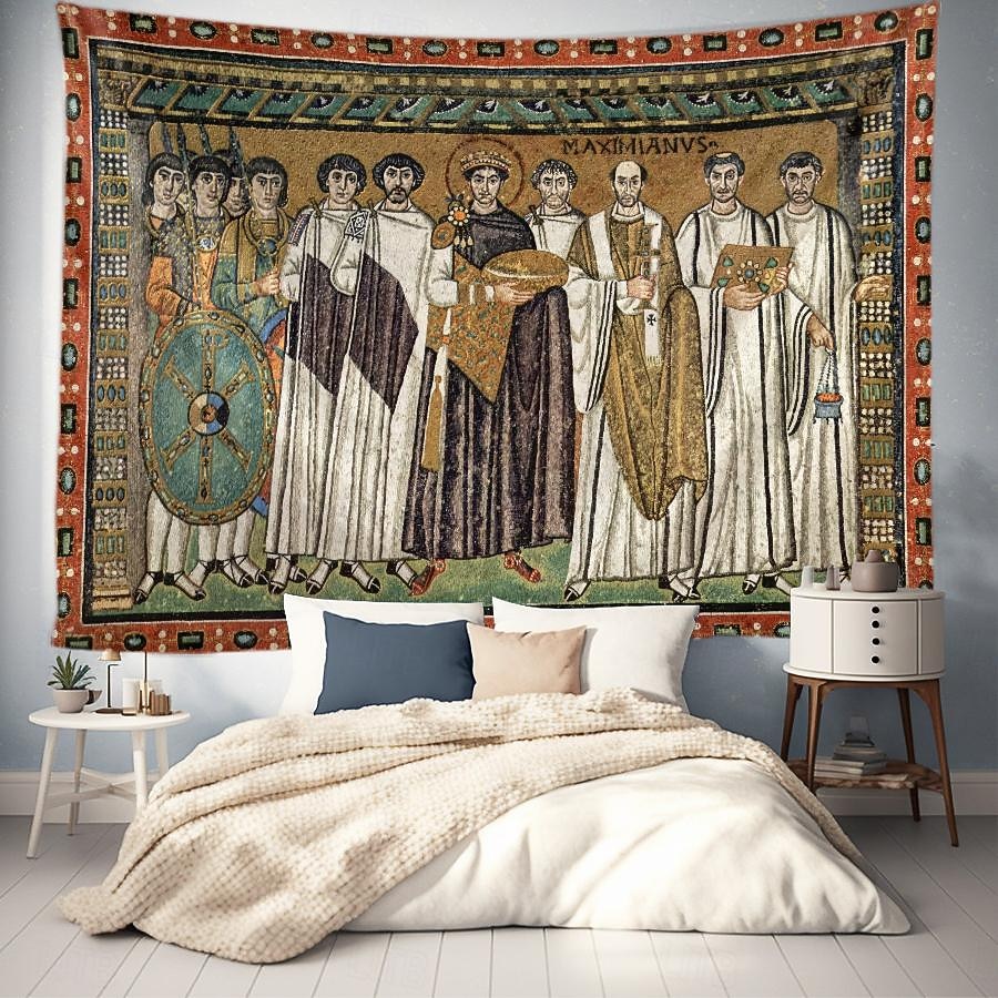 Medieval Tapestry Middle Age Tapestry Byzantine Art Religious Art Large Tapestry Mural Decor Photograph Backdrop Blanket Curtain Home Bedroom Living Room Decoration 2026 - $20.99 –P12
