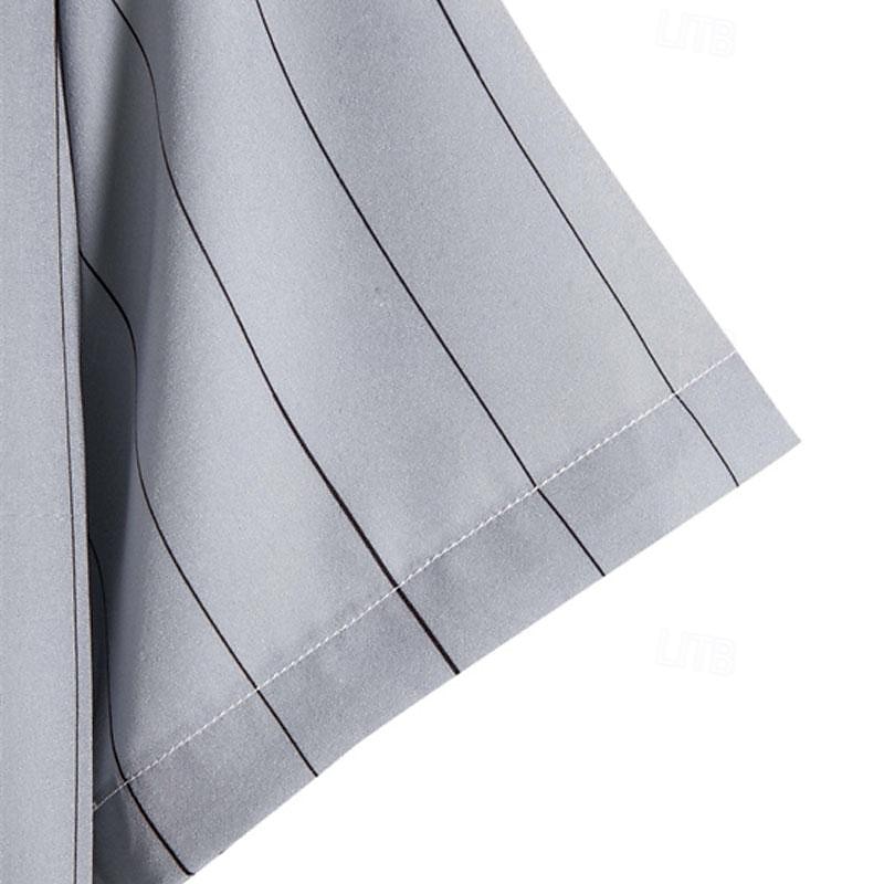 Homme Chemise Chemise d'été Chemise Décontractée Chemise de Plage Chemise Boutonnée Chemises à rayures Noir Blanche Vert Manche Courte Rayures Col Rabattu Vêtements de rue Vacances Vêtement Tenue de 2026 ? $23.99 –P3