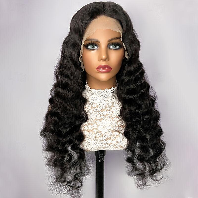 Perucas lace front soltas 13x6, cabelo humano, densidade 150%, para mulheres negras, pré-arrancadas com cabelo de bebê de 2025 por $286.79 –P3