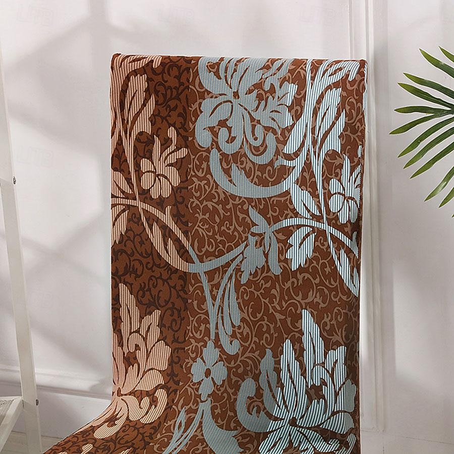 housse de chaise de salle à manger à dossier haut housse de chaise de salle à manger housse de chaise de bureau housses imprimées florales et papillons de 2026 ? $8.99 –P4