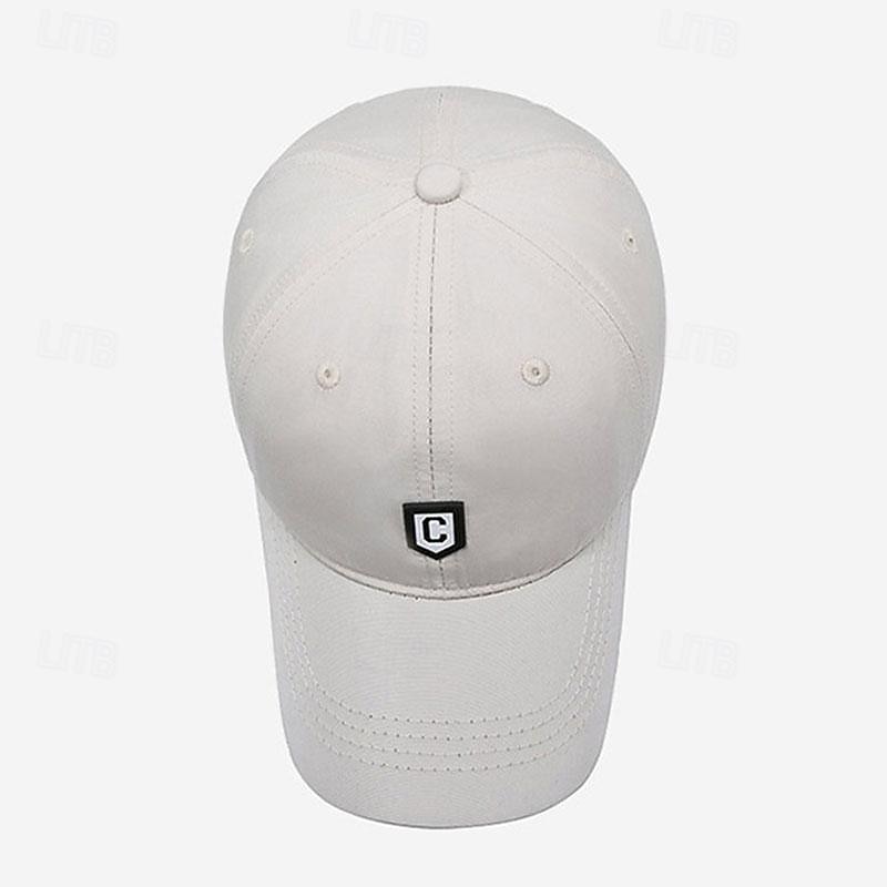 Herren Cap Basecap Sonnenhut Kappe Schwarz Weiß Polyester Modisch Brautkleider schlicht Strasse Täglich Feste Farbe Einstellbar Sonnenschutz Atmungsaktiv 2026 - $5.99 –P8