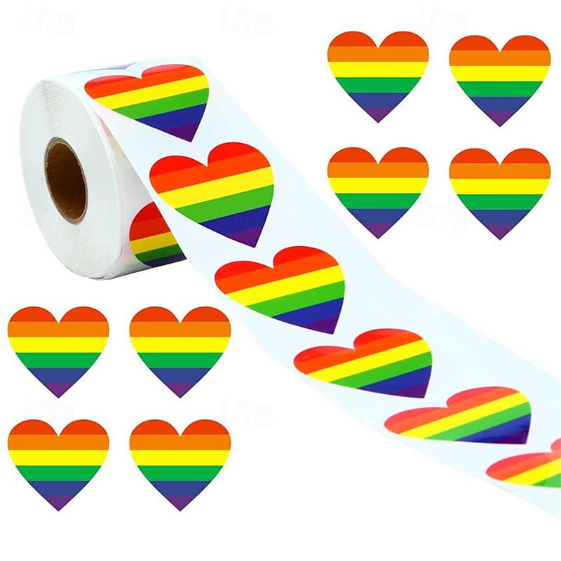 adesivo del mese dell'orgoglio di San Valentino da 1 pollice-2,5 cm 1,5 pollici-3,8 cm del 2025 a $11.99 -P2