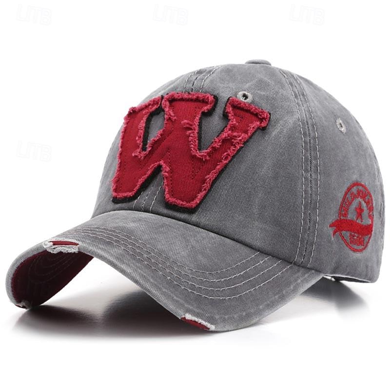 Bărbați Șapcă de baseball Palarie de soare Căciulă de camioner Negru Kaki 100% bumbac Brodat Modă Casual Stradă Zilnic Peteci Scrisă Ajustabile Cremă Cu Protecție Solară Respirabil 2025 - $7.99 –P7