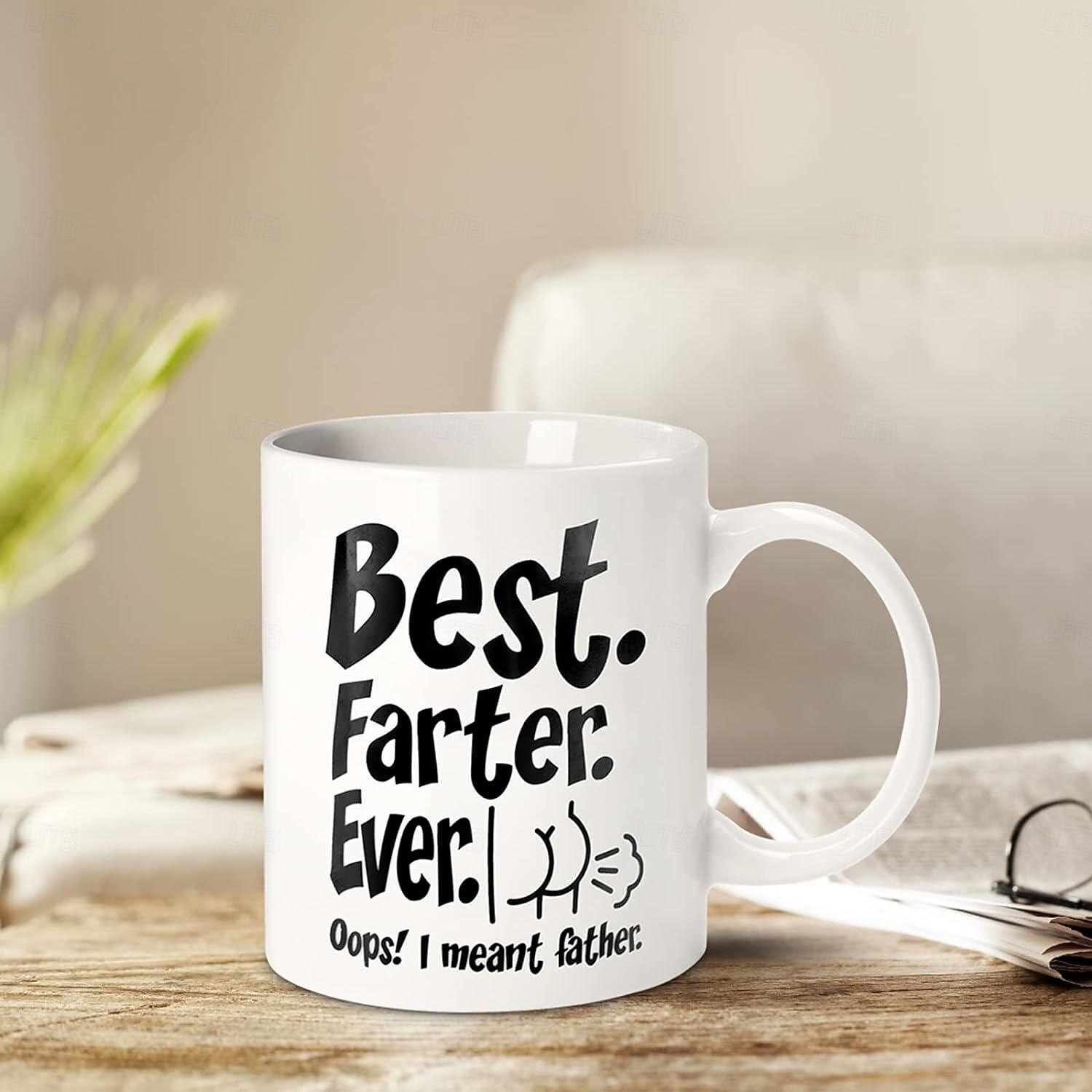 Mug Fête Des Pères Mug Papa Message Humour - Cadeau Fête Des Pères Original - Céramique Qualité AAA 325ml - Imprimé France Tasse Humour Fête Des Pères