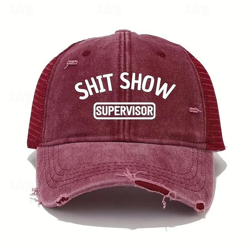 Femme Chapeau Casquette de Baseball Portable Protection Solaire Respirable Plein Air du quotidien Fin de semaine Imprimer Lettre de 2025 ? $8.49 –P2