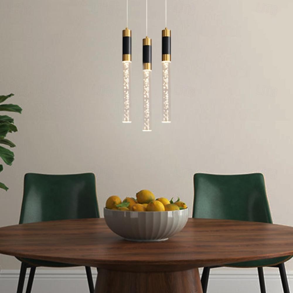lampada a sospensione a led dimmerabile 35/84/50cm 3//5/8/10/12/15/18-luce lampadari di cristallo ingresso incasso plafoniera design cluster soggiorno bancone bar 85-265v dimmerabile solo con del 2025 a $168.99 –P19