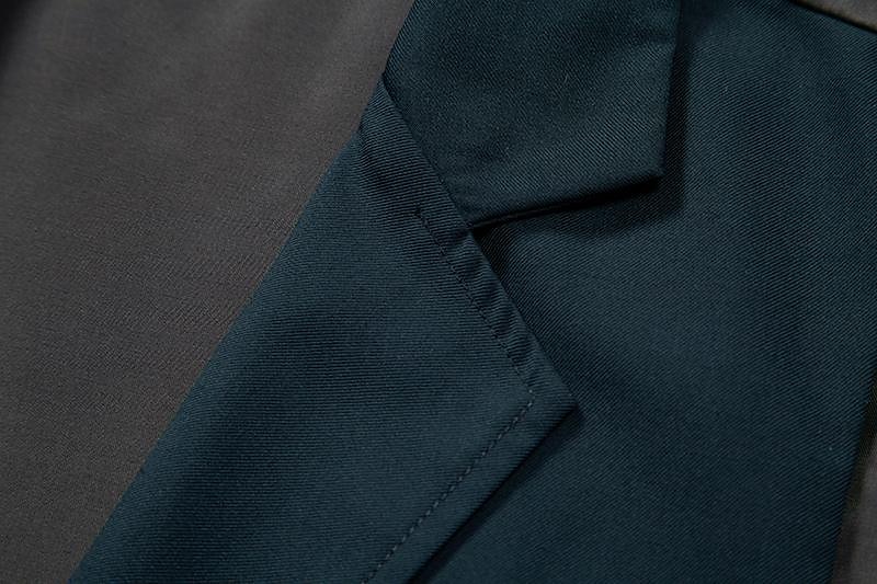 Pánské Kamizelka Vesta Denní nošení Dovolená Jdeme ven Vinobraní Módní Jaro & podzim Tlačítko Polyester Pohodlné Bez vzoru Jednořadé Klopa Běžný Černá Bordó Tmavě námořnická Vesta 2025 - $33.99 –P7