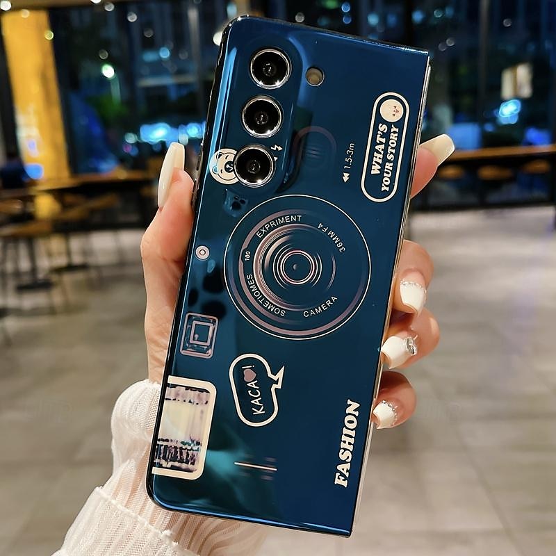 телефон Кейс для Назначение SSamsung Galaxy Z-сгиб 6 Z Fold 5 Z Fold 4 Z Fold 3 Кейс на заднюю панель Ультратонкий Защита от удара Фотоаппарат ТПУ 2025 - $16.99 –P8
