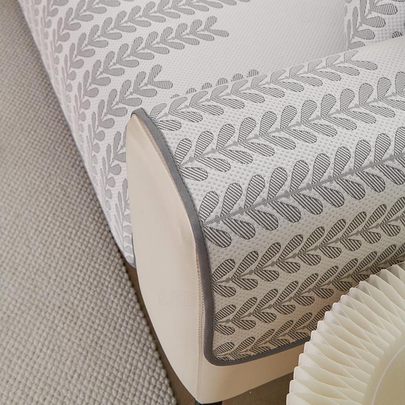 Fishbone Chenille Sofa Mat Sofa Cushion Solid Color Non-slip Soft Comfy 2025 - $14.99 –P4