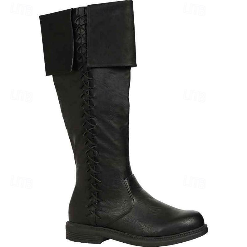 Středověké Renesanční Boty Ploché jazzové boty Ren Faire Viking Křižák Pánské Unisex Pirát Steampunk předvečer Všech svatých Karneval Plesová maškaráda Večírek LARP Ren Faire Dospělé Boty 2025 - $58.99 –P2