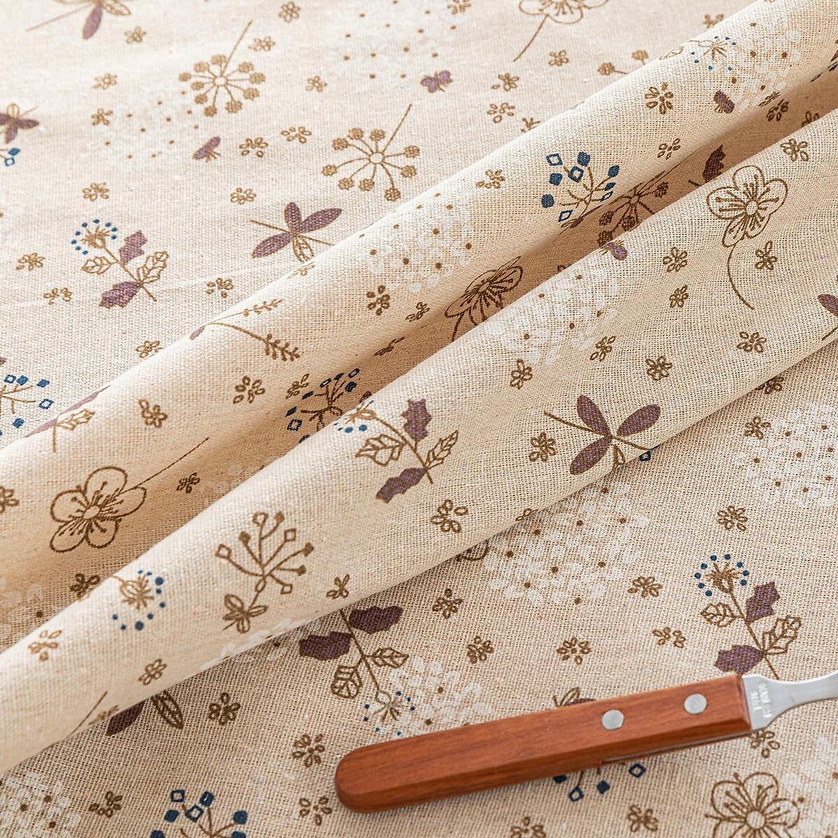Nappe à franges 100% coton avec pompon plante florale de 2025 ? $9.49 –P2