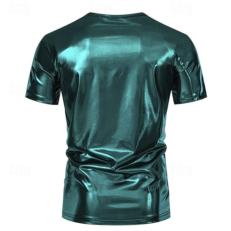 Retro Vintage 1970s Disco T-shirt Disco Round Neck Men's Halloween Carnival Masquerade Event / Party Bachelorette Party Pride Parade Adults' T-shirt 2025 - $22.99 –P9