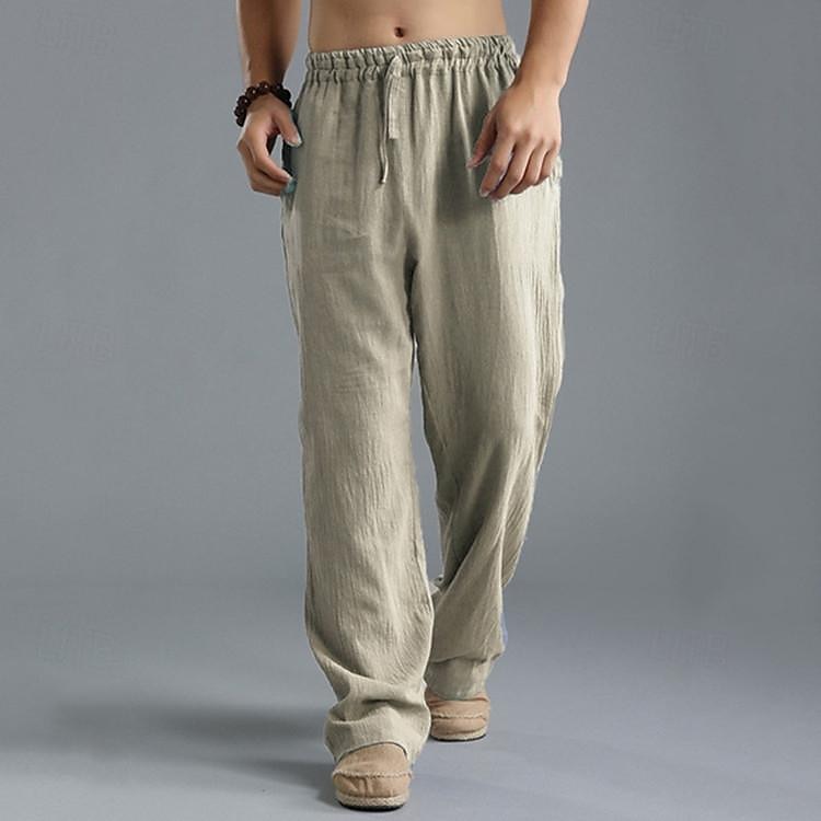 Medieval Renacimiento pantalones piratas Pirata Vikingo Color sólido Hombre Vikingo Pirata Víspera de Todos los Santos Carnaval Vacaciones Fiesta / Noche LARP Adulto Pantalones Primavera verano 2025 - $24.99 –P1