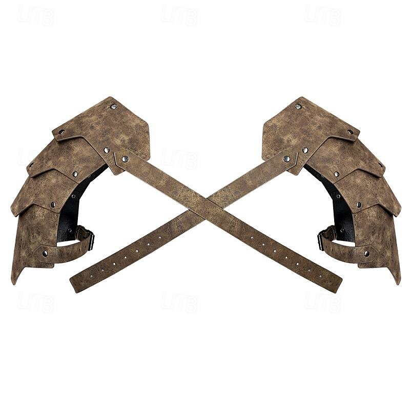 Retro Antiguo Medieval Renacimiento Armas y Armaduras Camisa de señora Armadura de Hombro Vikingo forastero Hombre Vikingo Carnaval Mascarada Rendimiento Fiesta / Noche Escenario Adulto Armadura de 2025 - GBP £31.61 –P7