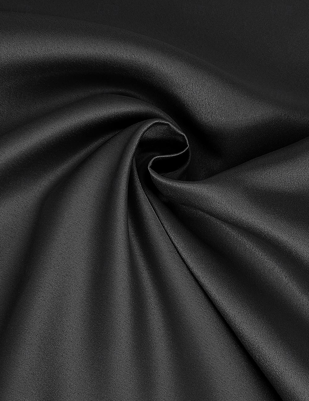 Schwarzes A-Linie Abendkleid Vintage Gesticktes Elegantes Kleid Smokingkleid Formal Bodenlang Langarm V-Ausschnitt Tasche Satin mit Perlenapplikationen 2025 - $146.99 –P2