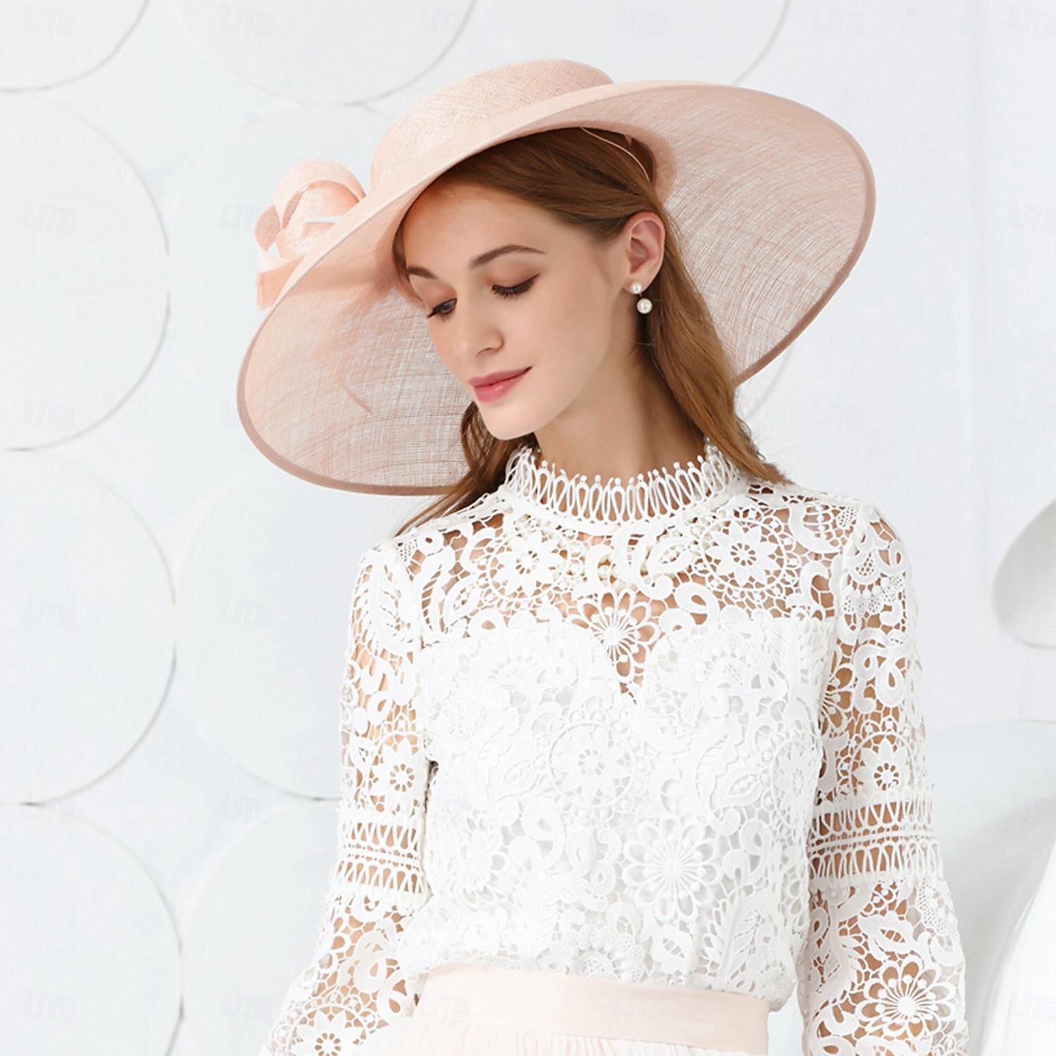 Élégant Rétro Vintage Derby accessoire Chapeau Chapeau d'église Dame Noble Déguisement Femmes Saint-Valentin Derby Fête de mariage Foulard Adulte Chapeau Printemps & Été de 2026 ? $149.99 –P3