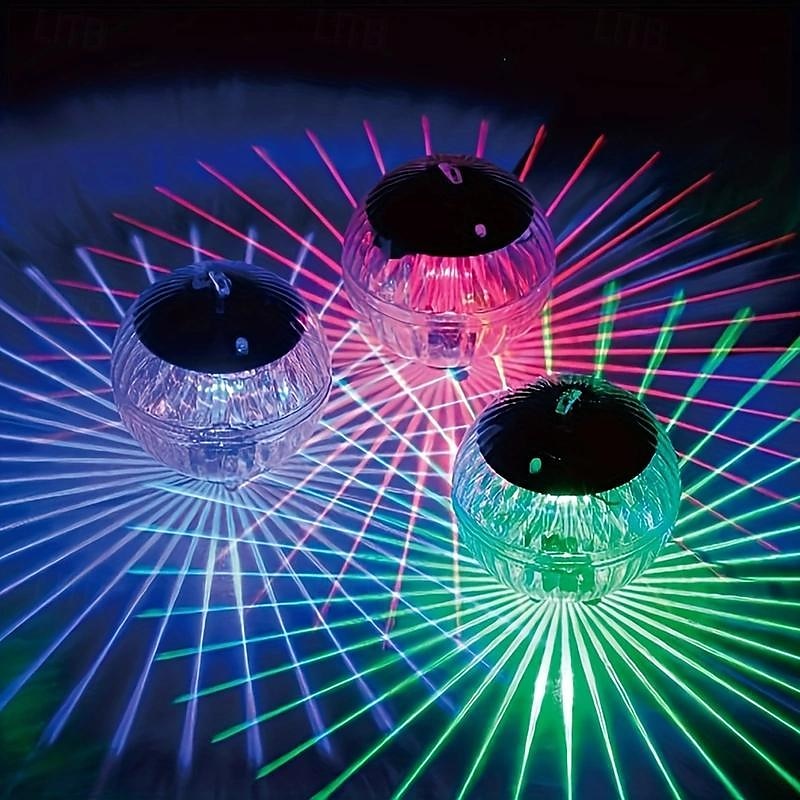 2025年 1個 3 W 水中ライト ソーラー駆動 RGB 3.7 V 1 LEDビーズ  コレクション – $12.49 –P11