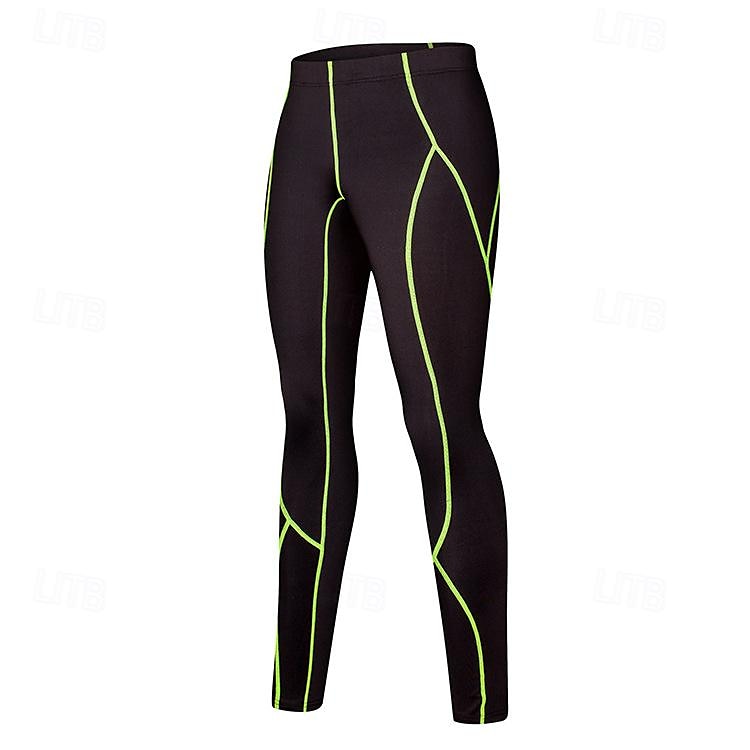 Муж. Компрессионные штаны Лосины для бега с карманом для телефона Основной слой Атлетический Одежда для спорта и отдыха Лето Весна Осень Зима Спандекс 4 2026 - $14.49 –P3