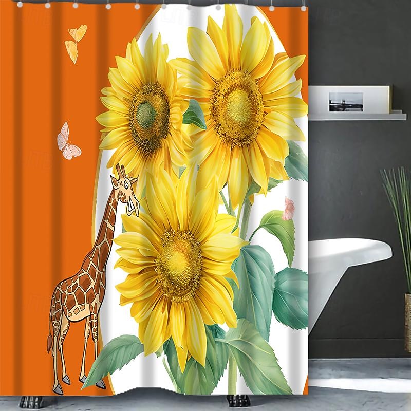 Plant Series Waterproof Shower Curtain 180cm*180cm(70"*70") Botanical Bathroom Decor Mildew Resistant Polyester Fabric for Bath Tub Shower 2025 - $23.99 –P10