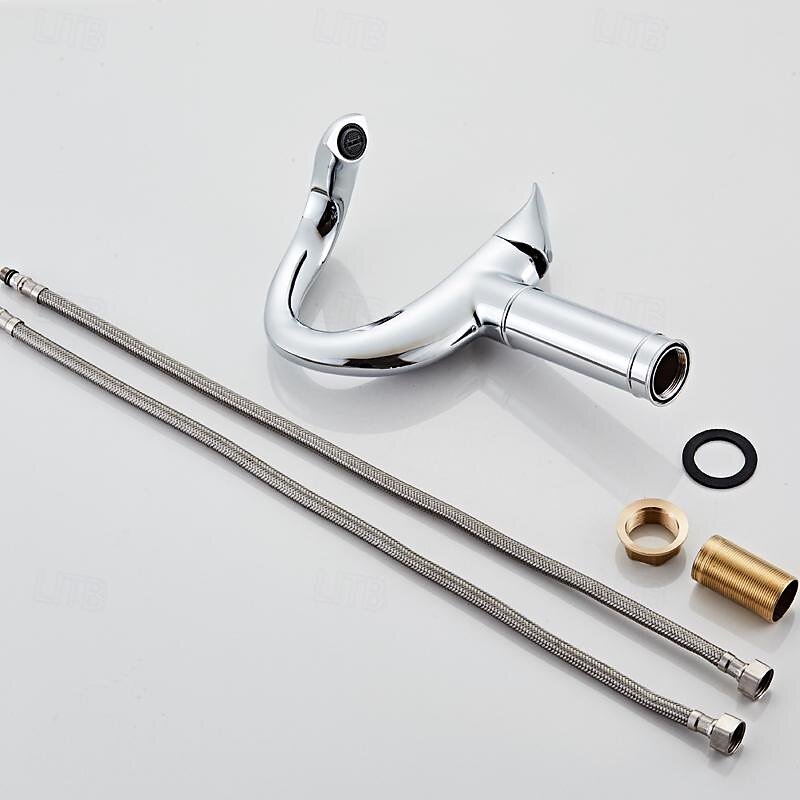 2025年 バスルームのシンクの蛇口 - クラシック 電気メッキ 室外側取付け シングルハンドルつの穴Bath Taps  コレクション – $170.99 –P11