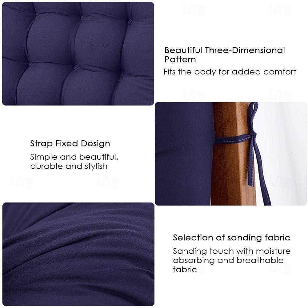 Schommelstoelkussen achterover stoelkussen binnen buiten antislip zacht verdikt terras chaise lounger kussen overvol terrasstoelkussen 2026 - $30.99 –P3