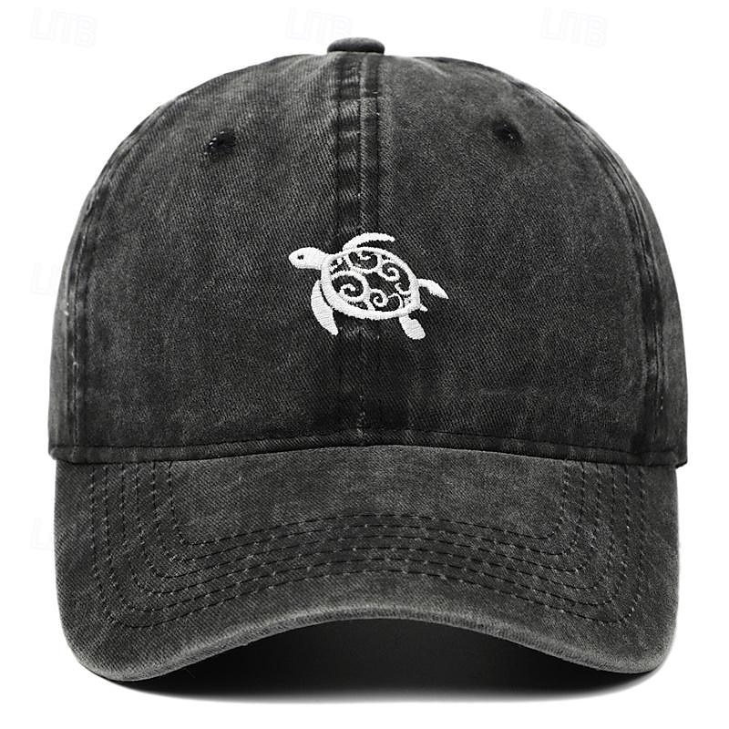 Herren Cap Basecap Sonnenhut Kappe Schwarz Rosa Baumwolle Bestickt Modisch Brautkleider schlicht Strasse Täglich Schildkröte Einstellbar Sonnenschutz Atmungsaktiv 2025 - $11.75 –P2