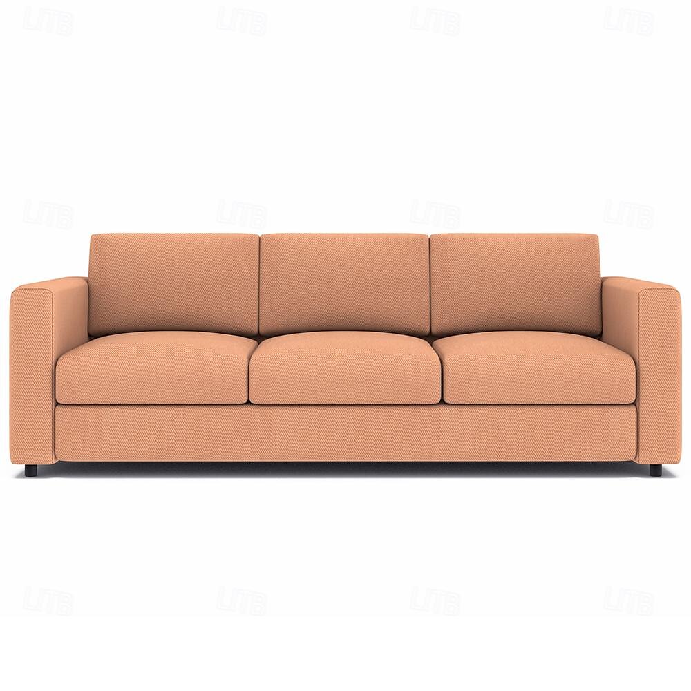 3-Seat Sofa Cover 100% Cotton Solid Color Quilted Slipcovers VIMcover LITB PRIME cover 2025 - $397.29 –P18