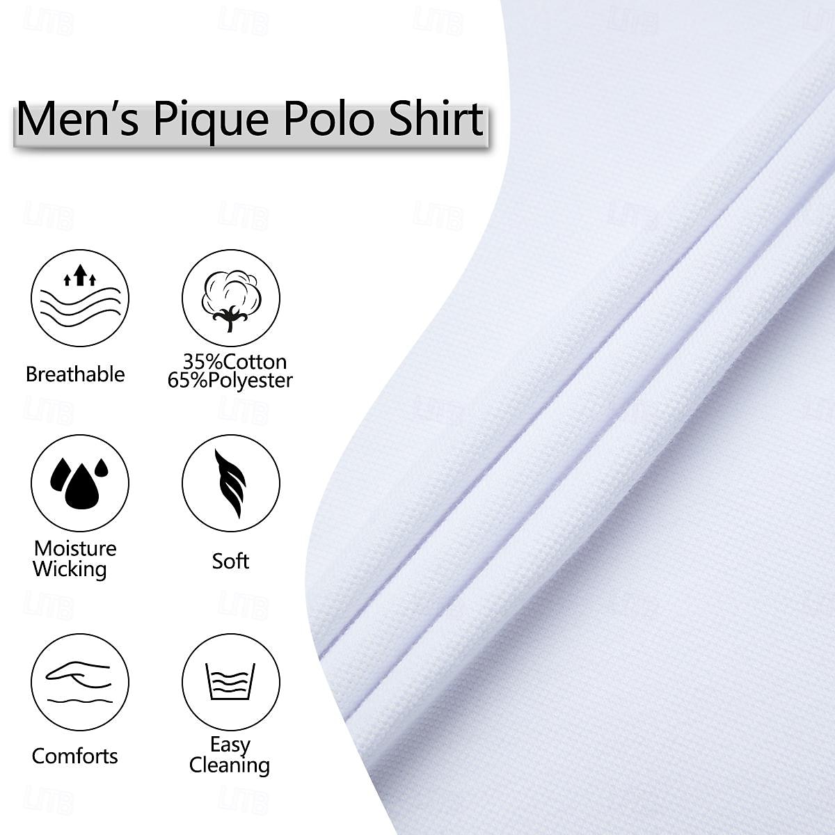 Men's Cotton Blend Polo Shirt Golf Shirt Street Casual Stand Collar Banded Collar Short Sleeve Fashion Basic Plain Classic Summer Regular Fit Navy Black White Red Cotton Blend Polo Shirt 2025 - $20.99 –P1