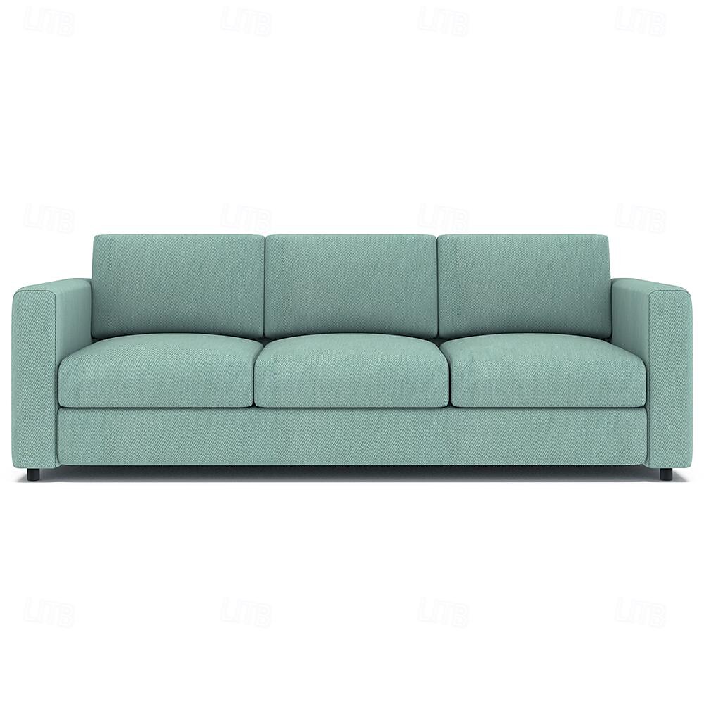 3-Seat Sofa Cover 100% Cotton Solid Color Quilted Slipcovers VIMcover LITB PRIME cover 2025 - $397.29 –P17