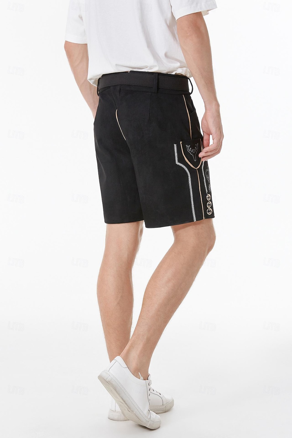 Carnaval Cerveja Oktoberfest Ocasiões Especiais Lederhosen Bávaro Alemão Munique prados Homens Pano de Estilo Tradicional de 2025 por $52.99 –P6