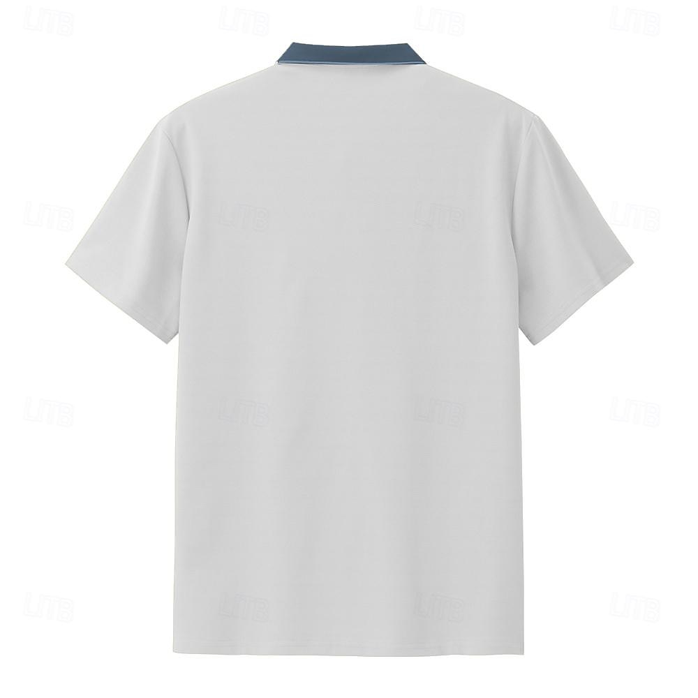 Per uomo Lupo Maglia da golf Manica Corta Magliette polo Camicie con Colletto Divertente Abbigliamento casual alla moda Abbigliamento da vacanza Abiti da festa Stampa 3D Bottoni Estate Primavera Blu del 2026 a $23.99 –P2