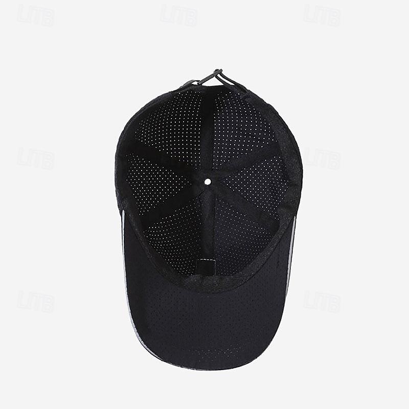 Herren Cap Basecap Sonnenhut Kappe Schwarz Weiß Polyester Modisch Brautkleider schlicht Strasse Täglich Buchstabe Einstellbar Sonnenschutz Atmungsaktiv 2025 - $5.49 –P9