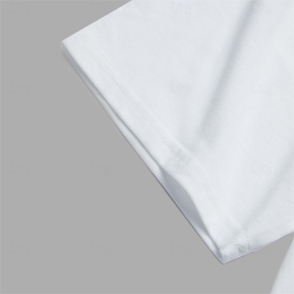Herr T-shirt T-tröja Kortärmad V-hals Sommar Slät Mode Designer Grundläggande V-ringad Framficka Semester Utekväll Ledigt / vardag Svart Vit Blå Topp t-shirt för män 2025 - $11.49 –P12