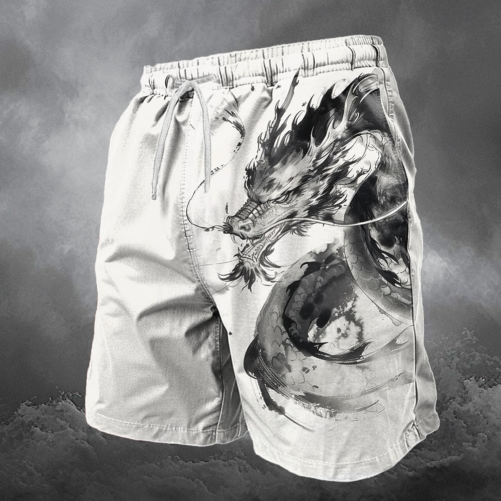 Per uomo Drago Costumi da bagno Pantaloncini da mare Pantaloncini da Surf Misura del girovita medio Vintage Designer Punk & Gotico Casuale Ferie Club progettista Abbigliamento del 2025 a $17.99 –P1