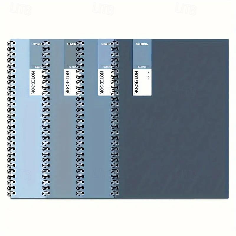 4 Notebooks With Thickened A5 Coil Simple Notepad High Appearance Horizontal Loose-leaf Book Exercise Book 2025 - $12.99 –P4