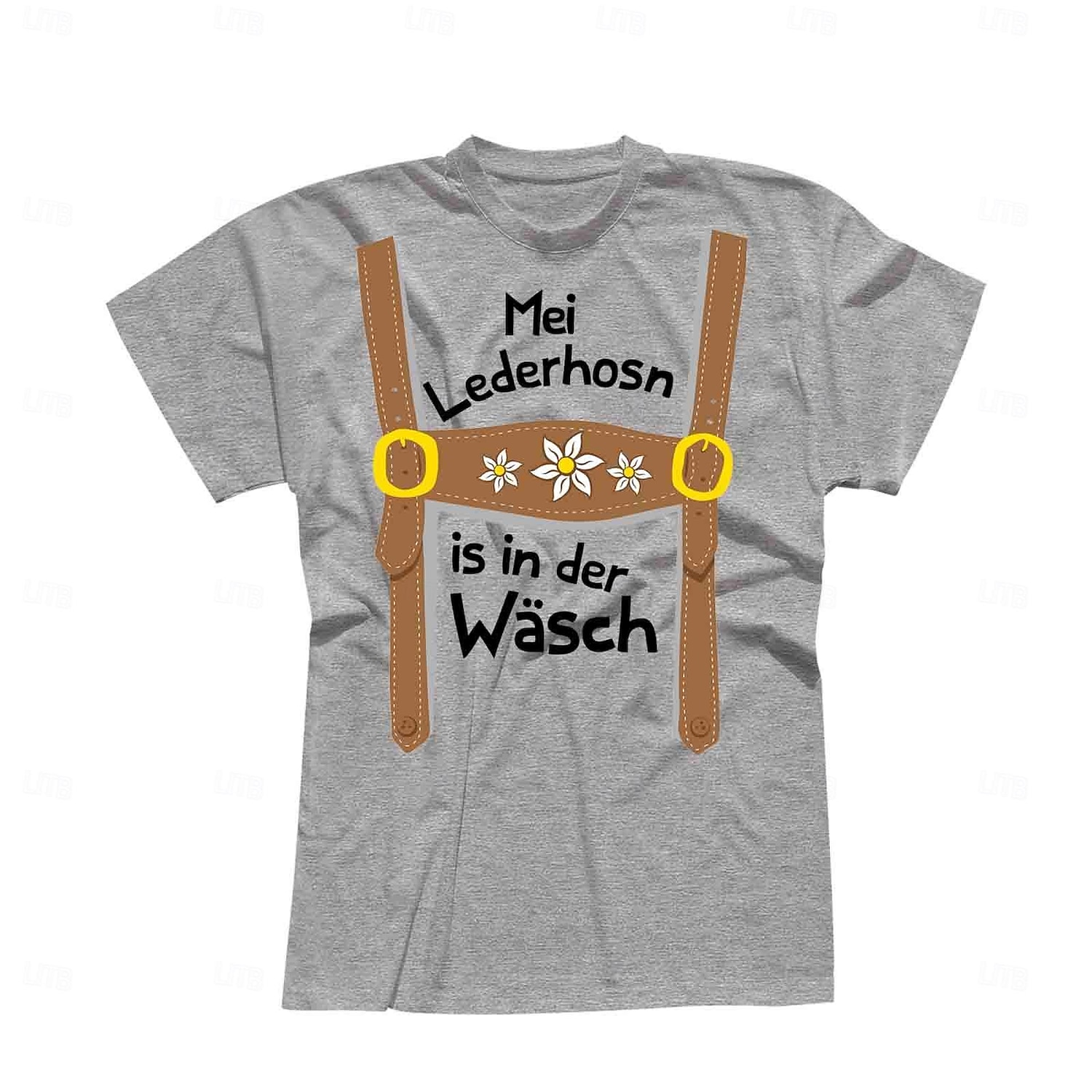 T-Shirt Lederhosen Estampado bávaro Alemán Camiseta Clásico Estilo callejero para Hombre Unisexo Adulto Estampado en caliente  para Carnaval Cerveza Oktoberfest Fiesta Casual Diario 2026 - $20.99 –P4