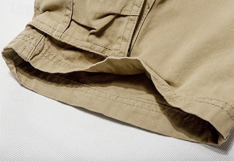 Voor heren Cargoshorts Wandelshorts Zak met rits Flap zak Effen Comfort Ademend Buiten Dagelijks Uitgaan Modieus Casual Zwart Leger Groen 2025 - $36.99 –P6