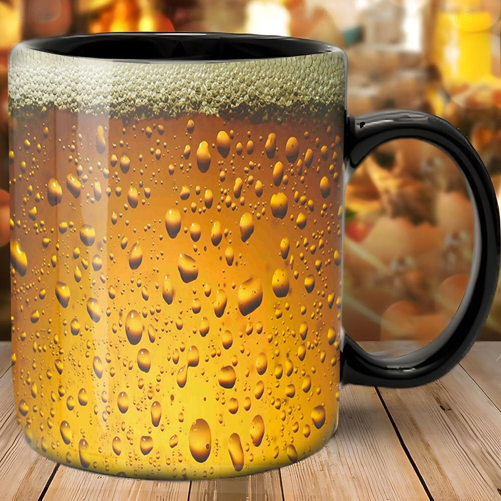 Beer Print Mug,Oktoberfest Beer Festival Coffee Cup,11 OZ Ceramic Coffee Mug,Funny Mug Gift for Friends 2026 - $16.99 –P1
