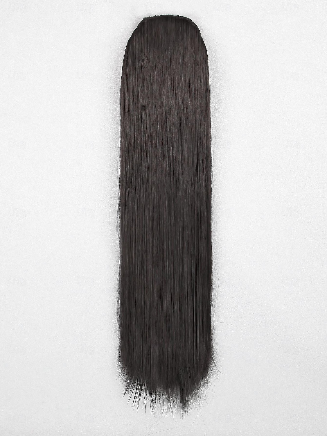 Com Cordão Rabos-de-Cavalo Ajustável / corda trançada Cabelo Sintético Pedaço de cabelo Alongamento Liso 26 polegadas Roupa Diária de 2026 por $9.99 –P2