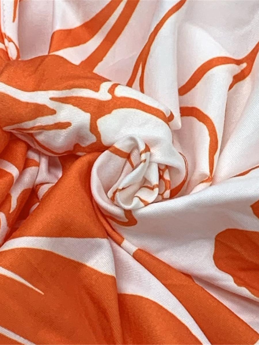 dames formele jurk bloemenprint v-hals midi-jurk stijlvolle formele bruiloft feest 3/4 lengte mouw zomer 2025 - $41.99 –P4