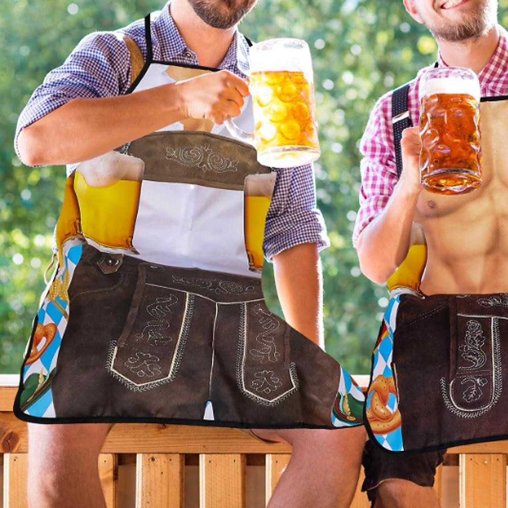 Απόκριες Μπύρα Oktoberfest Στολές Ποδιά Ντιρντλ Trachtenkleader Oktoberfest / Μπύρα βαυάρος βαυάρος Παραδοσιακό Στυλ Λιβάδια Γυναικεία Πανί παραδοσιακού στυλ Ποδιά 2025 - $11.99 -P2