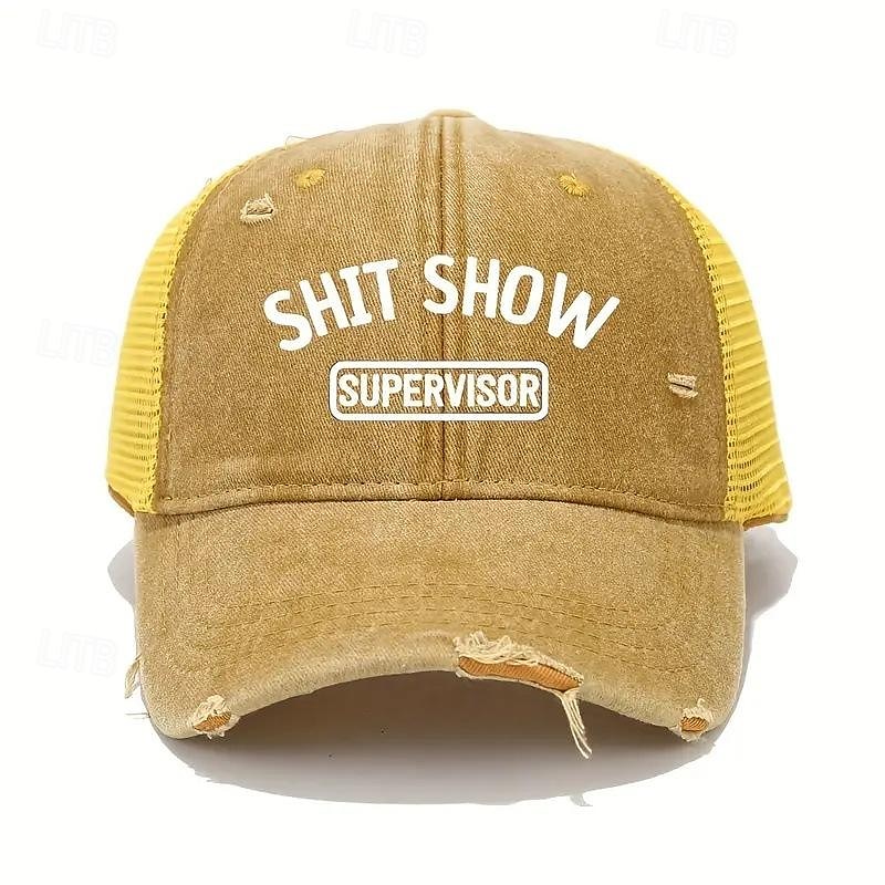 Femme Chapeau Casquette de Baseball Portable Protection Solaire Respirable Plein Air du quotidien Fin de semaine Imprimer Lettre de 2025 ? $8.49 –P4